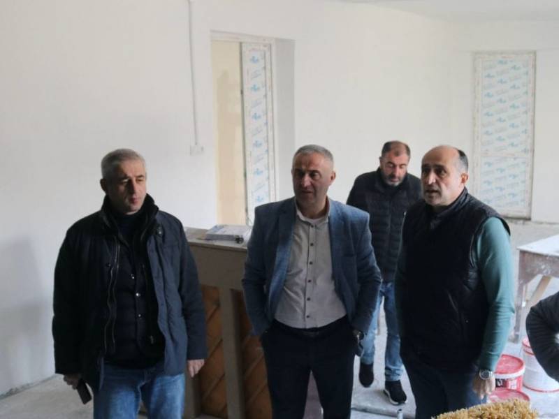 ცაგერის მუნიციპალიტეტის სოფელ ოყურეშში მიმდინარეობს საბავშვო ბაღის სარეაბილიტაციო...